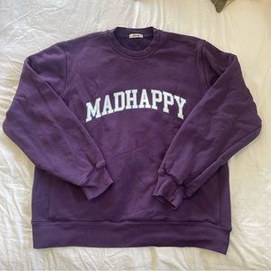 Madhappy fleece pullover, size Large, perfect condition